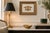 Decorative wall plaque in the Baroque taste featuring an elaborate gilt acanthus and C-scroll cartouche with central...