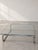Coffee Table in Chrome and Glass, 1980s For Sale - Image 6 of 8