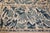 Vintage Blue Floral and Birds Suzani Uzbek Embroidered Textile For Sale In Palm Springs - Image 6 of 12