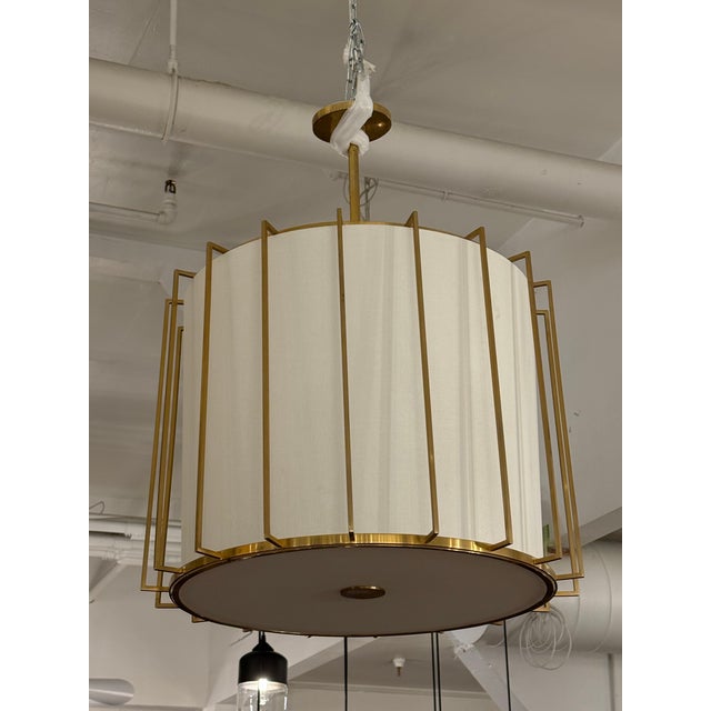 Barbara Barry for Visual Comfort & Co. Carousel Drum Lantern Pendant For Sale In San Francisco - Image 6 of 15