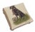 English 00 Sir Lancelot Labrador Tapestry Footstool For Sale - Image 3 of 3