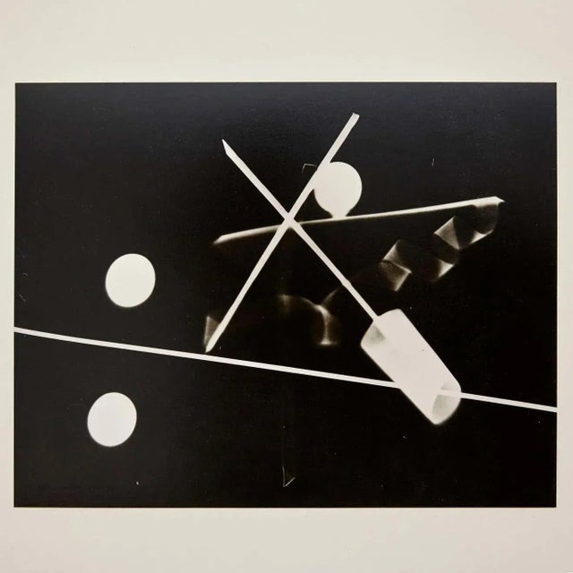 Photography by Luigi Veronesi in 1940. Gelatin silver bromide print from the original negative in 1974. Hand signed in the...