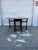 Wood Vintage Jacobean Style Mahogany Gateleg Drop-Leaf Dining Table With Turned Stretcher Base For Sale - Image 7 of 12