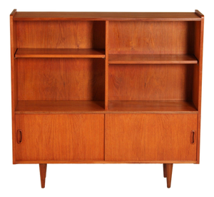 Mid-Century Modern Teak Bookcase, 1960s
