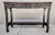 Hand-Carved console or alter table made in Shanghai, China by the "The China Shop". Circa. 1900-1940. The China Shop was...