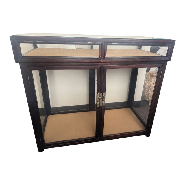 Antique Asian Display Cabinet For Sale