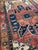 Antique Persian Serapi KING of KINGS DIAMOND Textile in Terracotta Rug 9.8 x 16 For Sale - Image 4 of 18