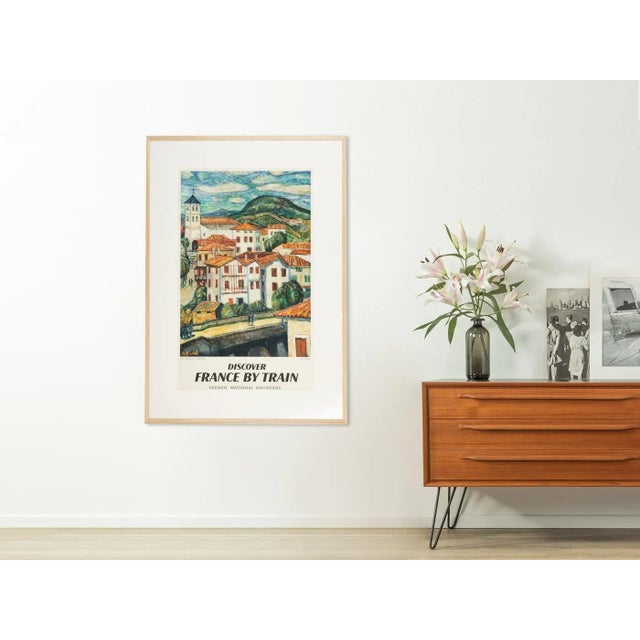 Discover France by Train Travel Poster For Sale - Image 3 of 13