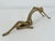 1960s Mid-Century Abstract Brass Sculpture of Reclining Woman, Sweden, 1960s For Sale - Image 5 of 9