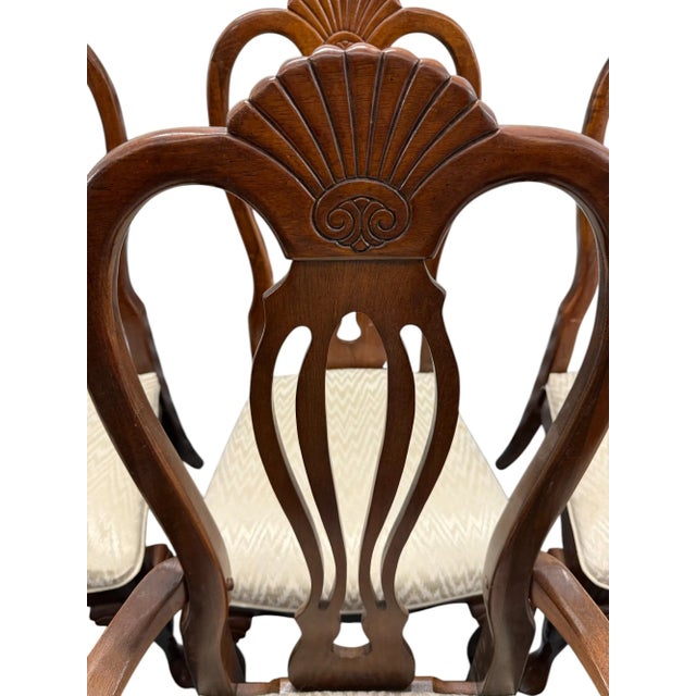 Late 20th Century Universal Furniture Chippendale Dining Chairs - Set of 8 For Sale - Image 5 of 12