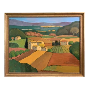 Elizabeth Estivalet Fields in Provence Limited Edition Print, Framed