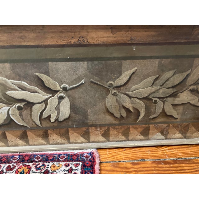 Italian Hand Painted One of a Kind Venetian Mirror For Sale - Image 3 of 6