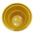 Mid-Century Modern Vintage 1960 Bitossi Italy Yellow Floral Pot For Sale - Image 3 of 3