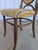 Vintage Bentwood Chair in Fabric and Cane Backrest, Yugoslavia, 1970s For Sale - Image 4 of 18