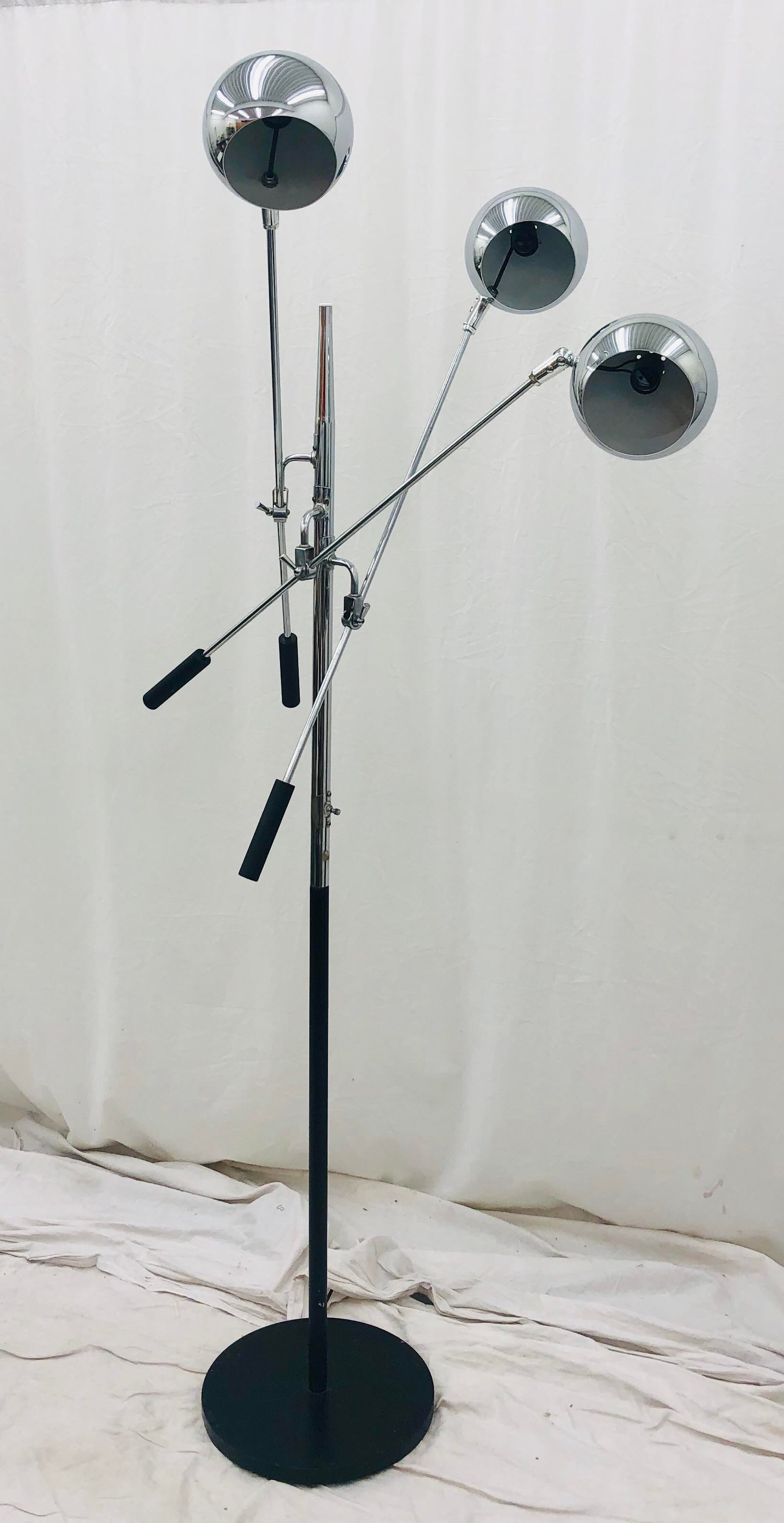 mid century eyeball lamp