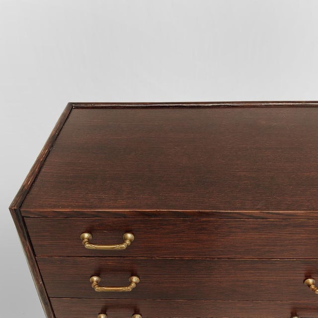 Vintage Chest of Drawers in Exotic Wood and Bamboo, 1970s For Sale - Image 10 of 18