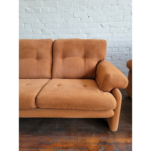 1970s Coronado Sofa Attributed to Afra & Tobia Scarpa for B&b Italia For Sale In Raleigh - Image 6 of 14