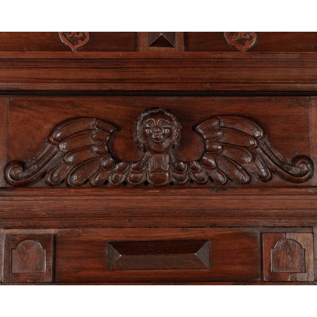 19th Century French Périgord Walnut Armoire For Sale - Image 10 of 15