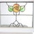 Arts & Crafts Stained Glass Transom Window With Stylized Yellow Roses C1920 For Sale - Image 6 of 14