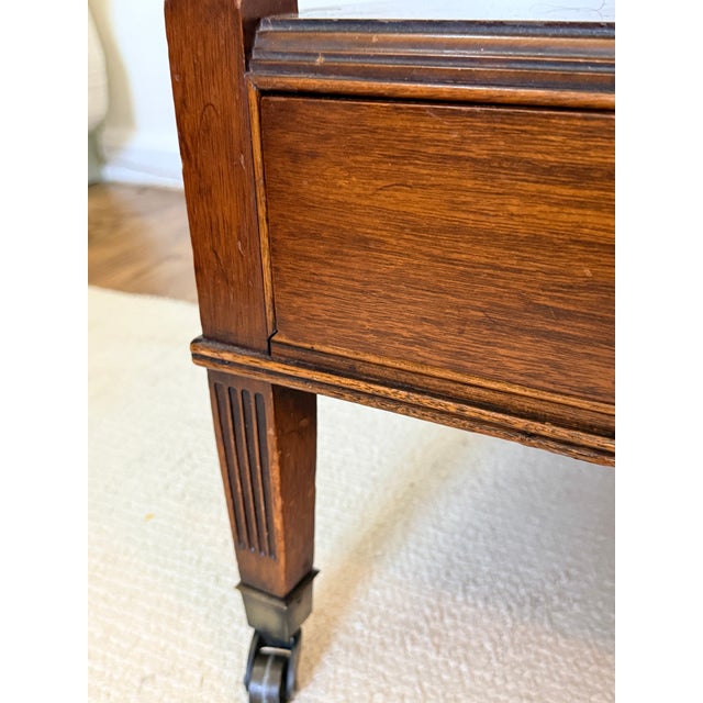 Pair of Vintage Georgetown Galleries Two Tier End Tables For Sale - Image 9 of 12