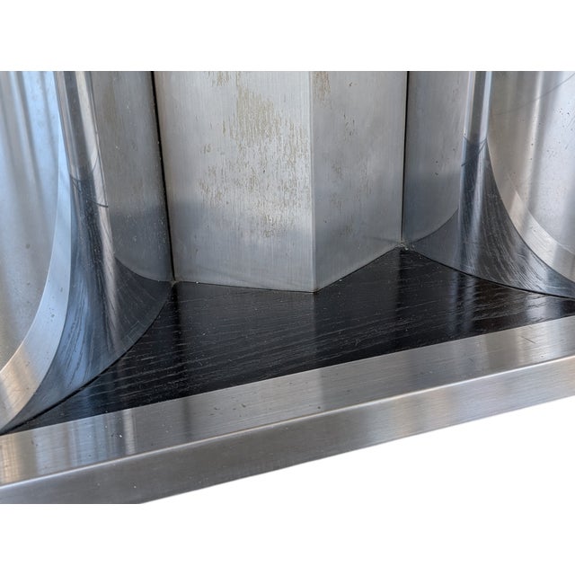 Vintage Rectangular Smoked Glass Coffee Table by Francois Monnet, 1970s For Sale - Image 9 of 10