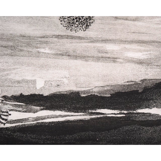 Paper "Dialogue to the Wind" - Intaglio Print by Tomoya Uchida For Sale - Image 7 of 10