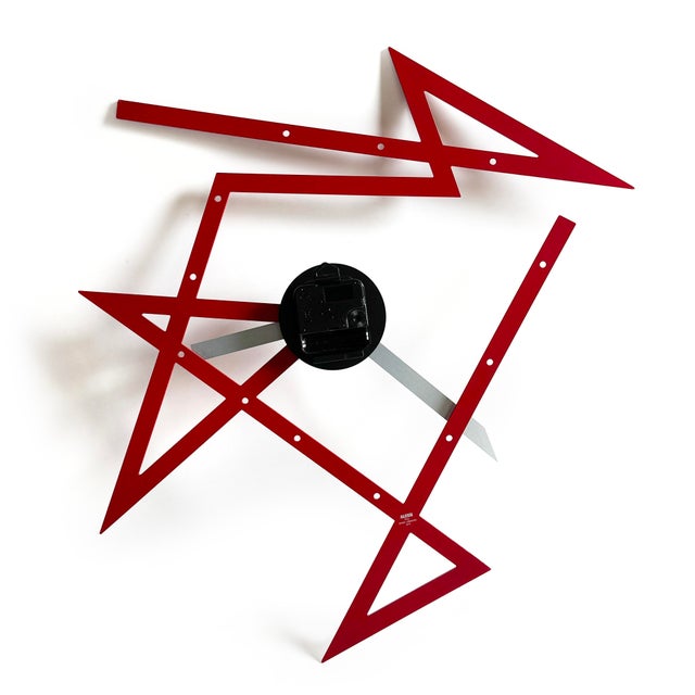 Designed by architect Daniel Libeskind for Alessi in 2016. The Time Maze brings Libeskind's bold architectural style to...