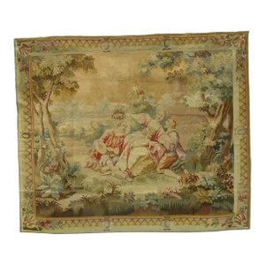 Antique 1920 French Tapestry