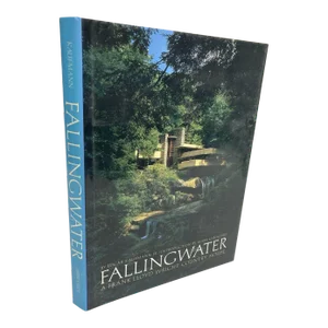 Fallingwater - a Frank Lloyd Wright Country House 1986 1st Ed. Large Hardcover Book