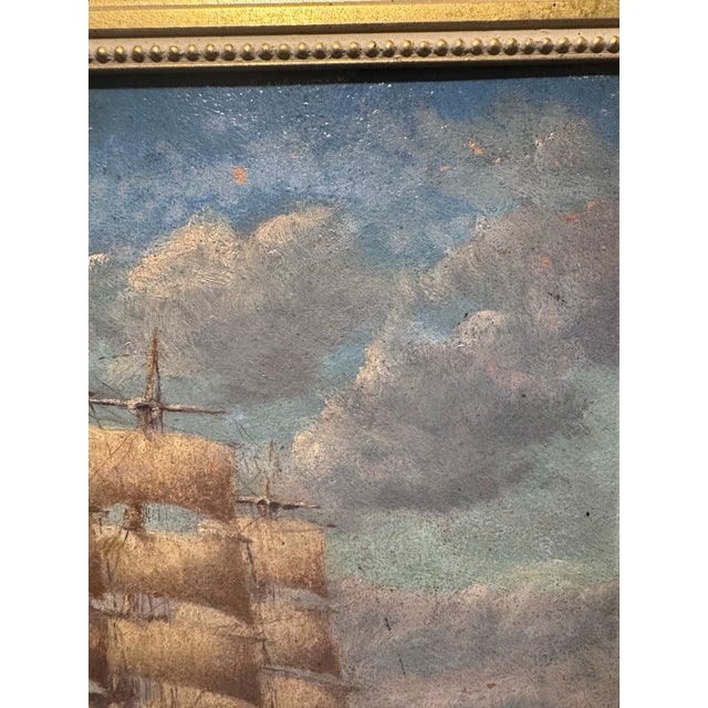 Eliot Candee Clark Impressionist Maritime Painting For Sale - Image 9 of 11