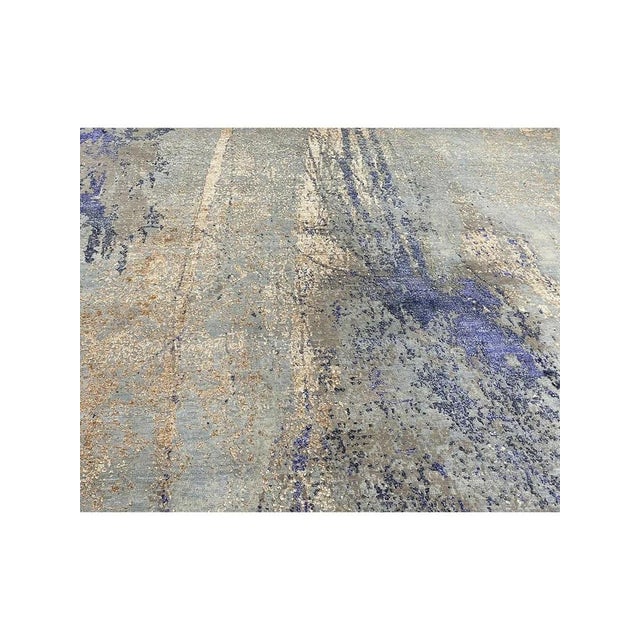 Transform your space with a 9x12 Modern Abstract Rug from India in Dallas, DFW, TX, featuring bold designs and luxurious...