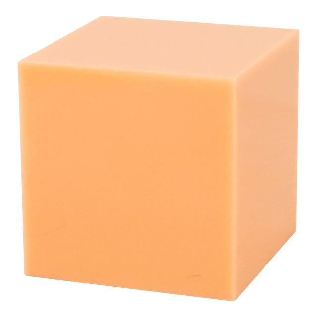 Sabine Marcelis "Peach Candy Cube", 2021 For Sale