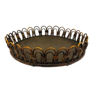 Bamboo Galley Serving Tray For Sale