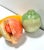 English Vintage Hand-Carved Stone Fruit – Banana, Peach & Pear (Set of 3) For Sale - Image 3 of 7