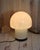 Mid-Century Modern Vintage 1970s Mid-Century Modern Glashutte Limburg White Glass Mushroom Table Lamp Model A743 For Sale - Image 3 of 18