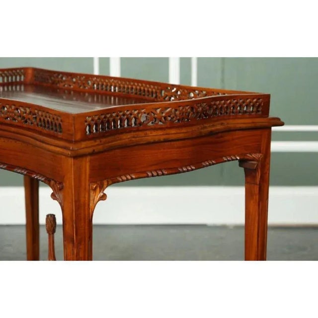 George III Chippendale Style Console Table For Sale - Image 4 of 10