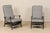 Mid-Century Modern Iron Patio Armchairs With Clover and Dot Motif - a Pair For Sale - Image 3 of 11