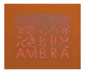 Ambra (Amber) - Original Screen Print by Bruno di Bello - 1980 ca. 1980 ca.