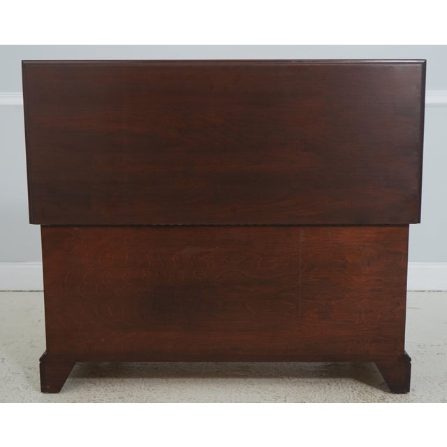 Ethan Allen Georgian Court Cherry Blanket Chest For Sale - Image 16 of 18