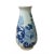 Chinese Asian Peony Flower Painter Prosperity and Wealth Blue and White Porcelain Tall Vase For Sale - Image 3 of 7