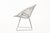 Mid Century Silver Diamond Wire Lounge Chair by Harry Bertoia for Knoll For Sale - Image 14 of 15
