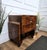 Vintage Italian Art Deco Veneer Burl Wood Dry Bar Cart Cabinet, 1950s For Sale - Image 6 of 10