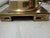 Vintage Cut Crystal & Brass Greek Key Table Lamps - a Pair For Sale - Image 4 of 12