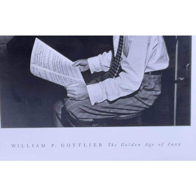 Own a Piece of Jazz History: Framed William P. Gottlieb Photograph of Frank Sinatra - "The Golden Age of Jazz" For the...
