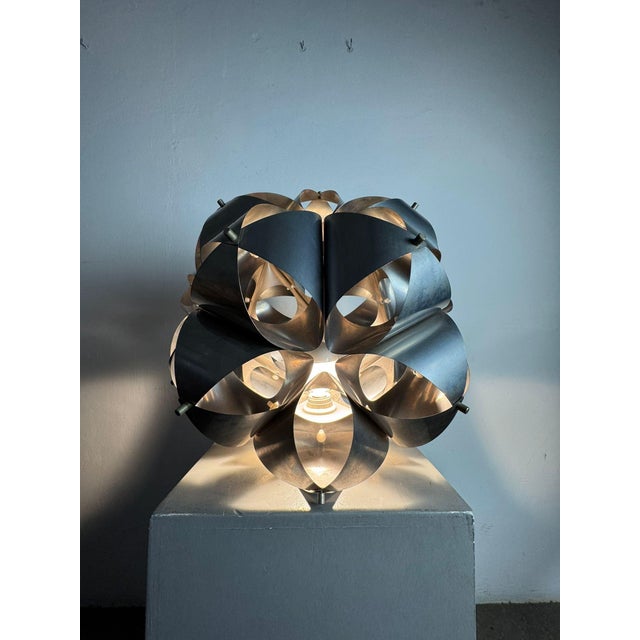 Aluminum Table Lamp, 1970s For Sale - Image 16 of 18