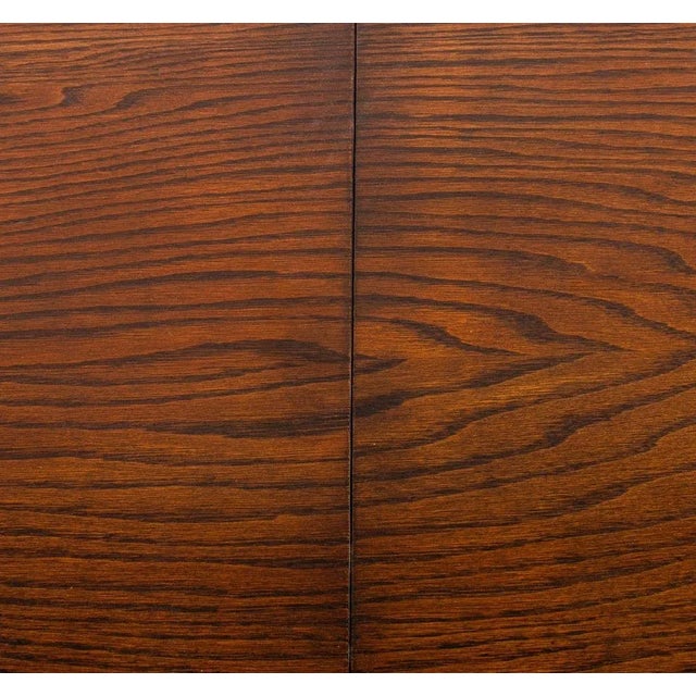 Traditional Spanish Renaissance Revival Oak Dining Table For Sale - Image 3 of 11