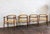Mid-Century Modern Set of Four (4) Bambi Teak & Cane Dining Chairs by Rolf Rastad & Adolf Relling, Norway 1950s For Sale - Image 3 of 15