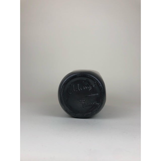 1950s Mid-Century Rectangular Vase by Fernand Elchinger, 1950s For Sale - Image 5 of 6