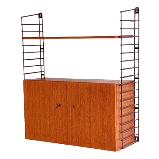 Vintage Modular Wall System by Musterring Compact Wall Unit, 1960s For Sale