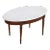 Mid 20th Century Federal Style Marble Coffee Table For Sale